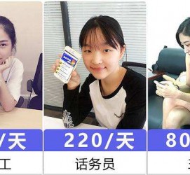 如皋关于斗米兼职上的模特雇用的信息